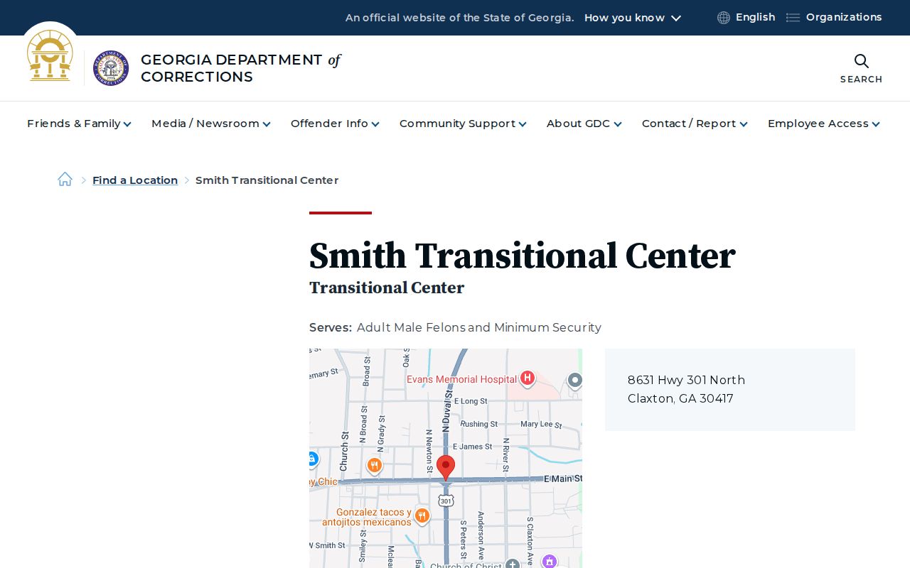 GDC Smith Transitional Center profile
